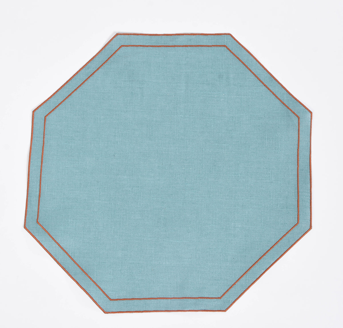 Octagon Waxed Linen Placemat