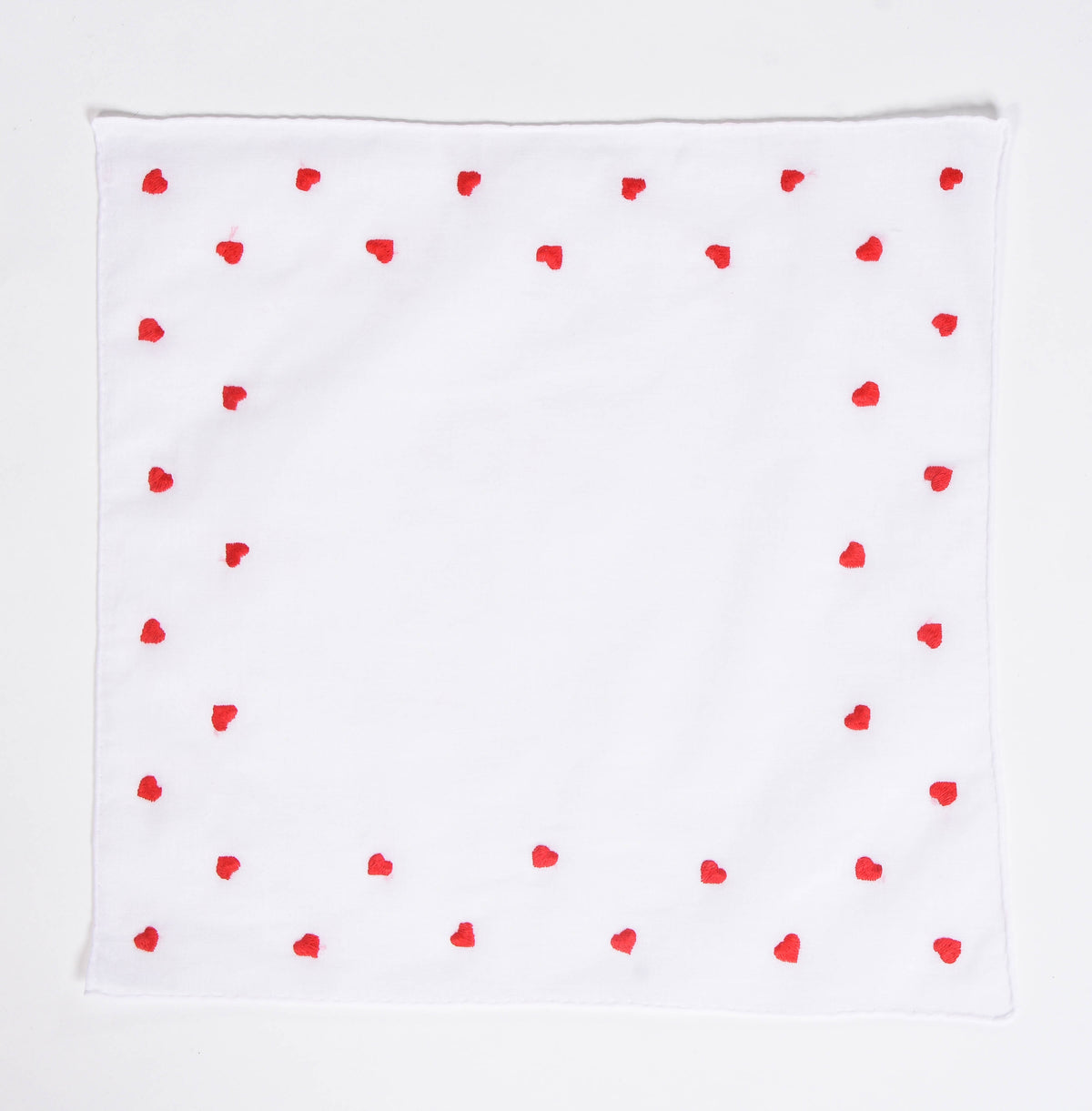 Red Heart Handkerchief