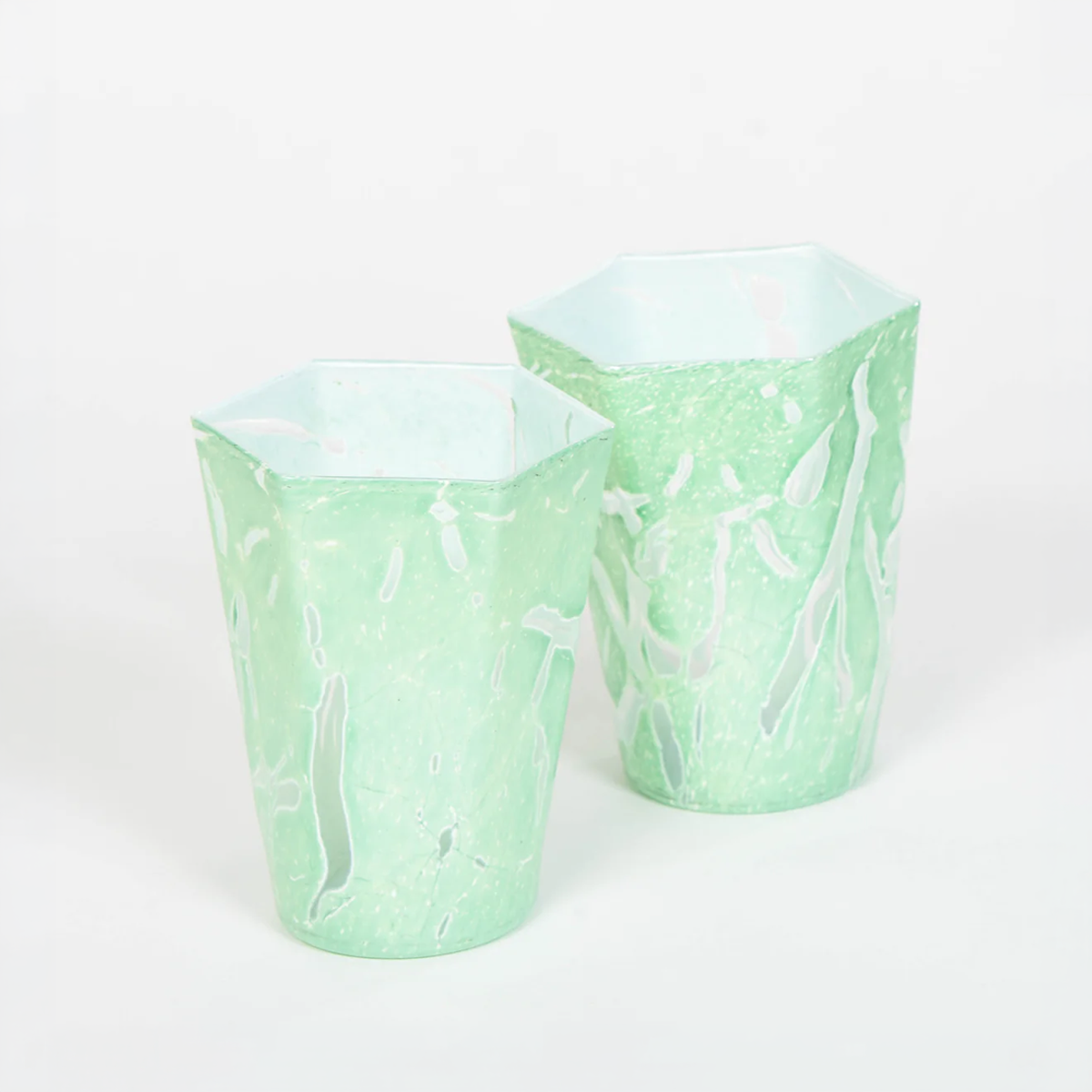 Craquele Murano Beaker