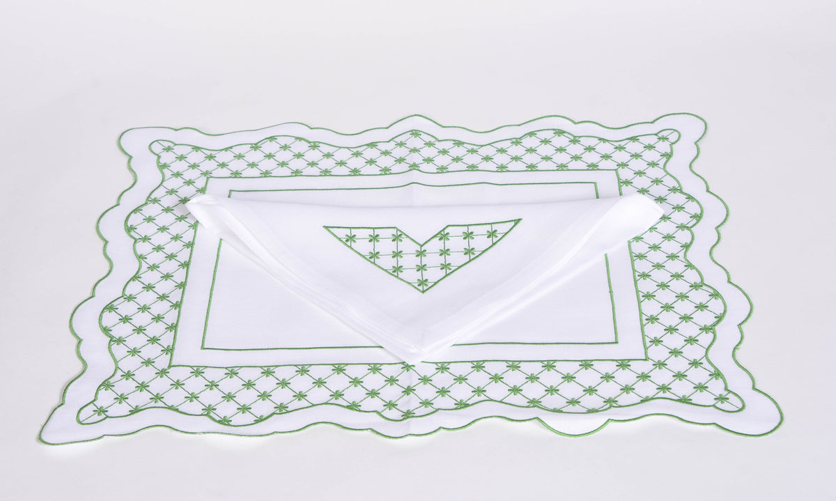 Fleur Placemat and Napkin Set