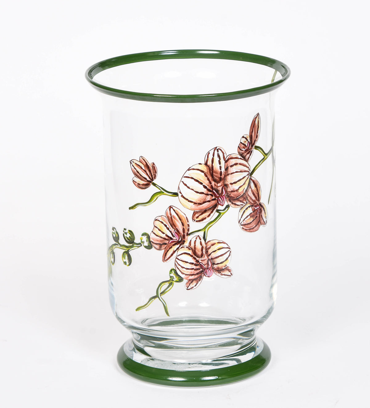 Orchid Hurricane Lamp
