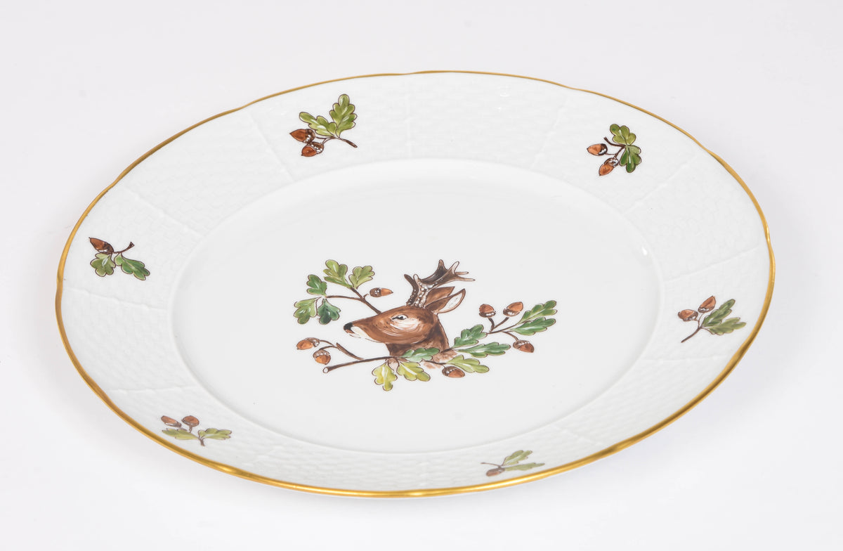 Set of 8 Forest and Mountain Plates