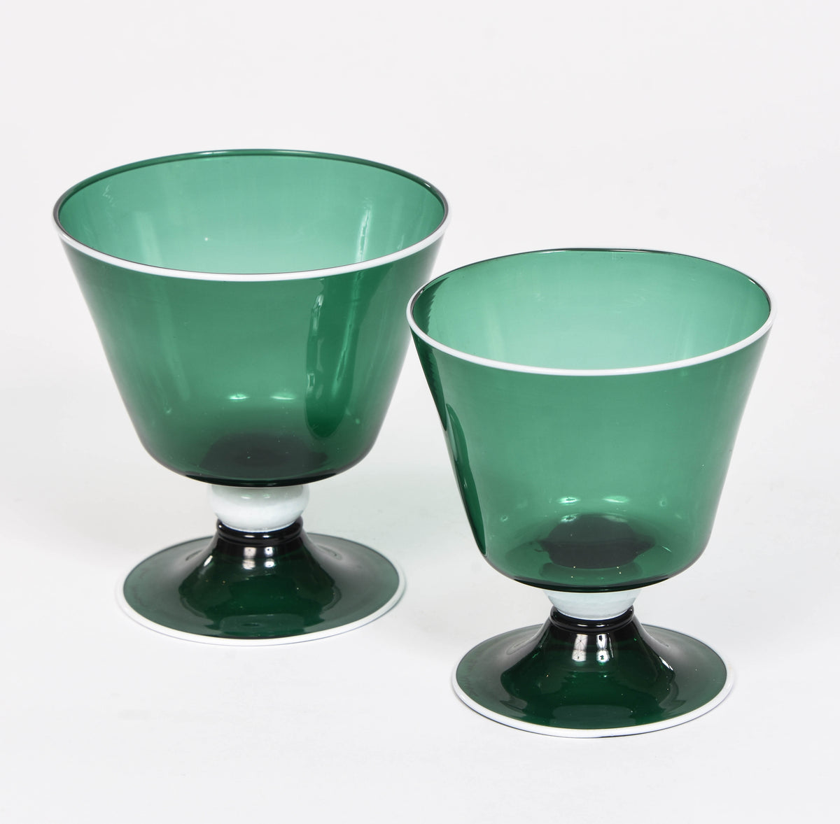 Footed Martinuzzi Glasses