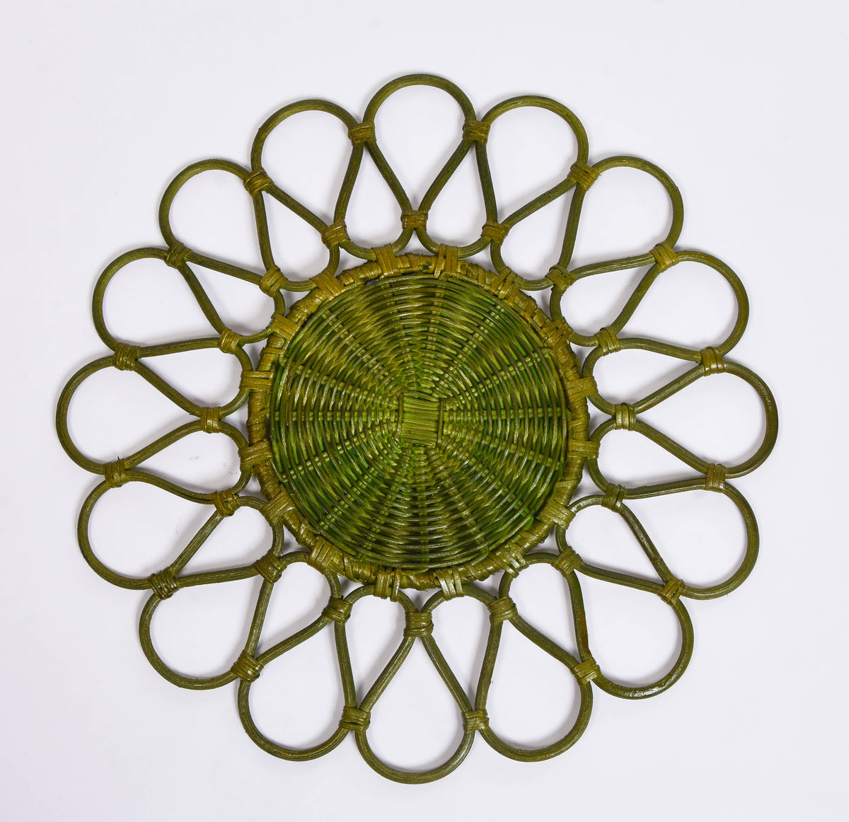 Set of 6 Wicker Placemats