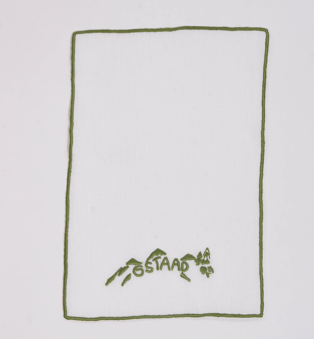 Gstaad and St Moritz Cocktail Napkins
