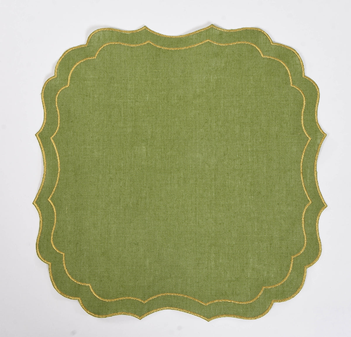 Krinkle Waxed Linen Placemat