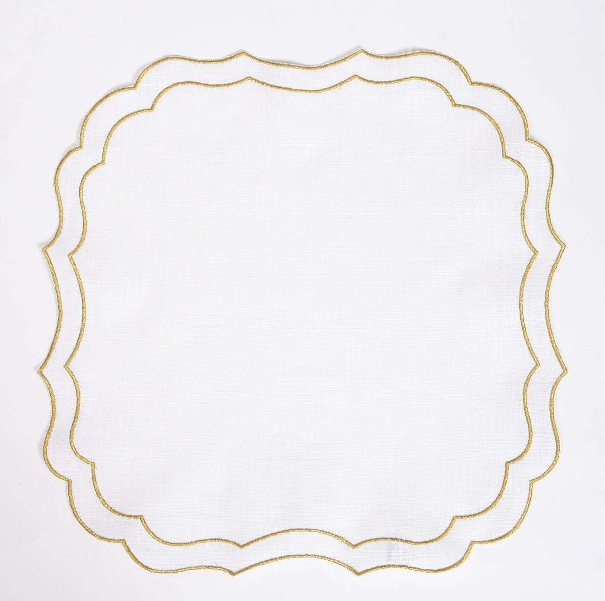 Krinkle Waxed Linen Placemat