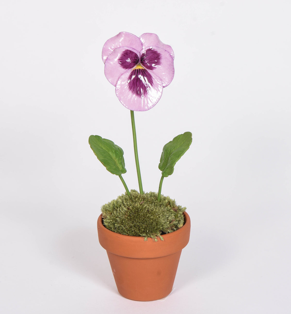 Handmade Porcelain Pansy