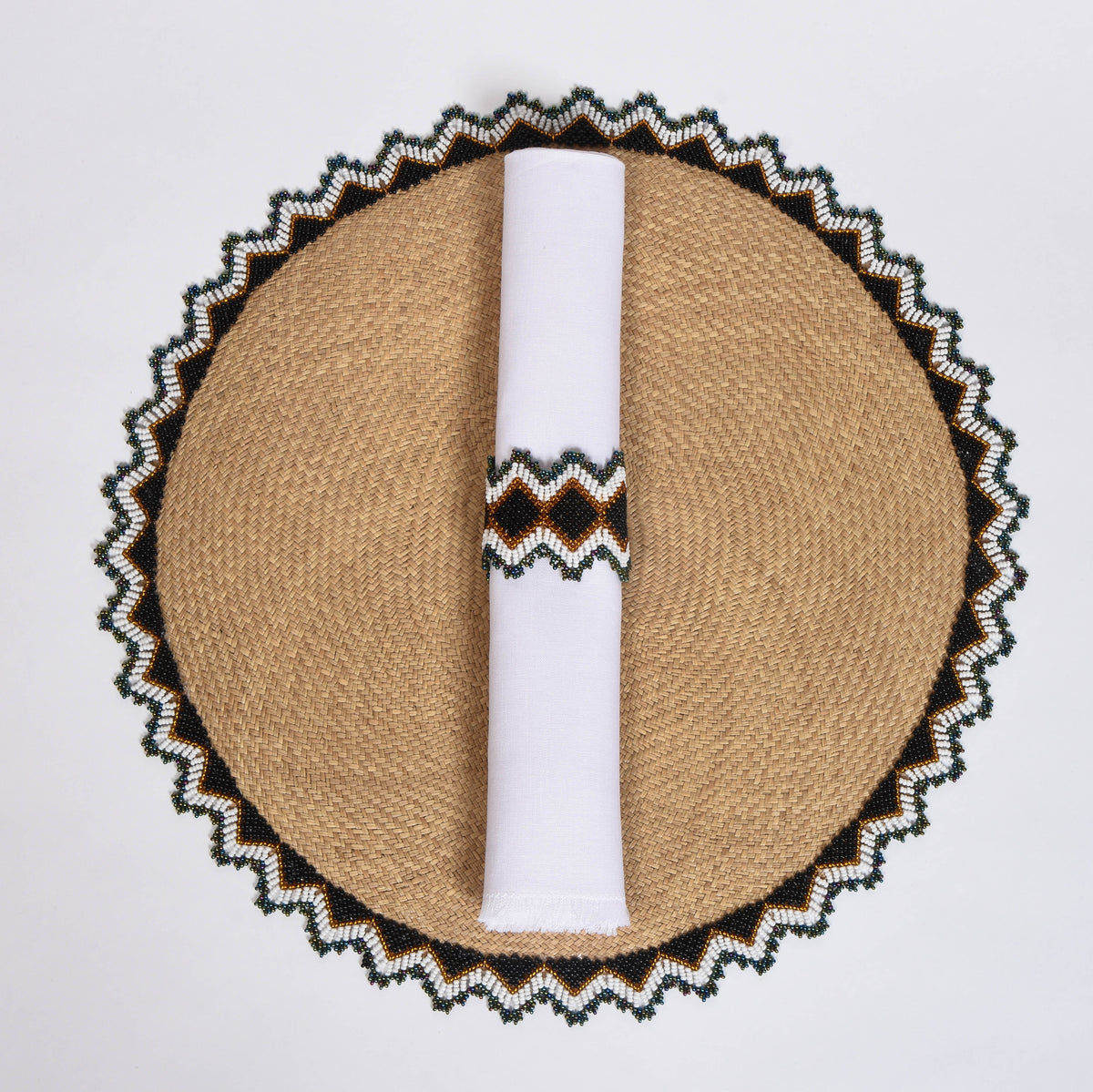 Alicia Placemat and Napkin Ring