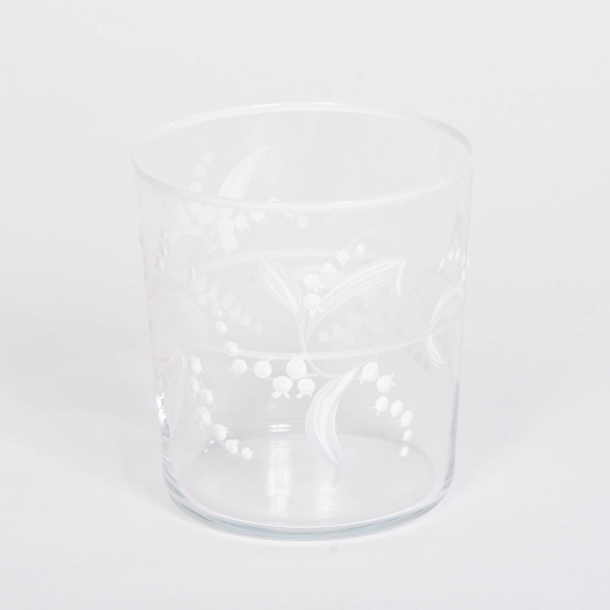 White Garland Lily of the Valley Tumbler