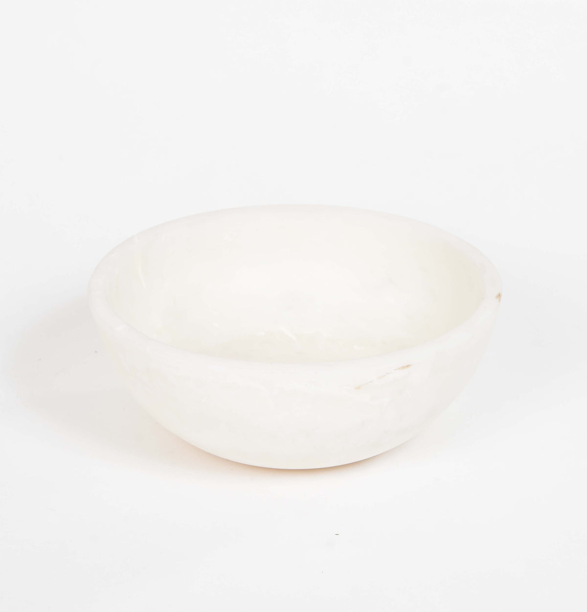 White Resin Serving Bowls