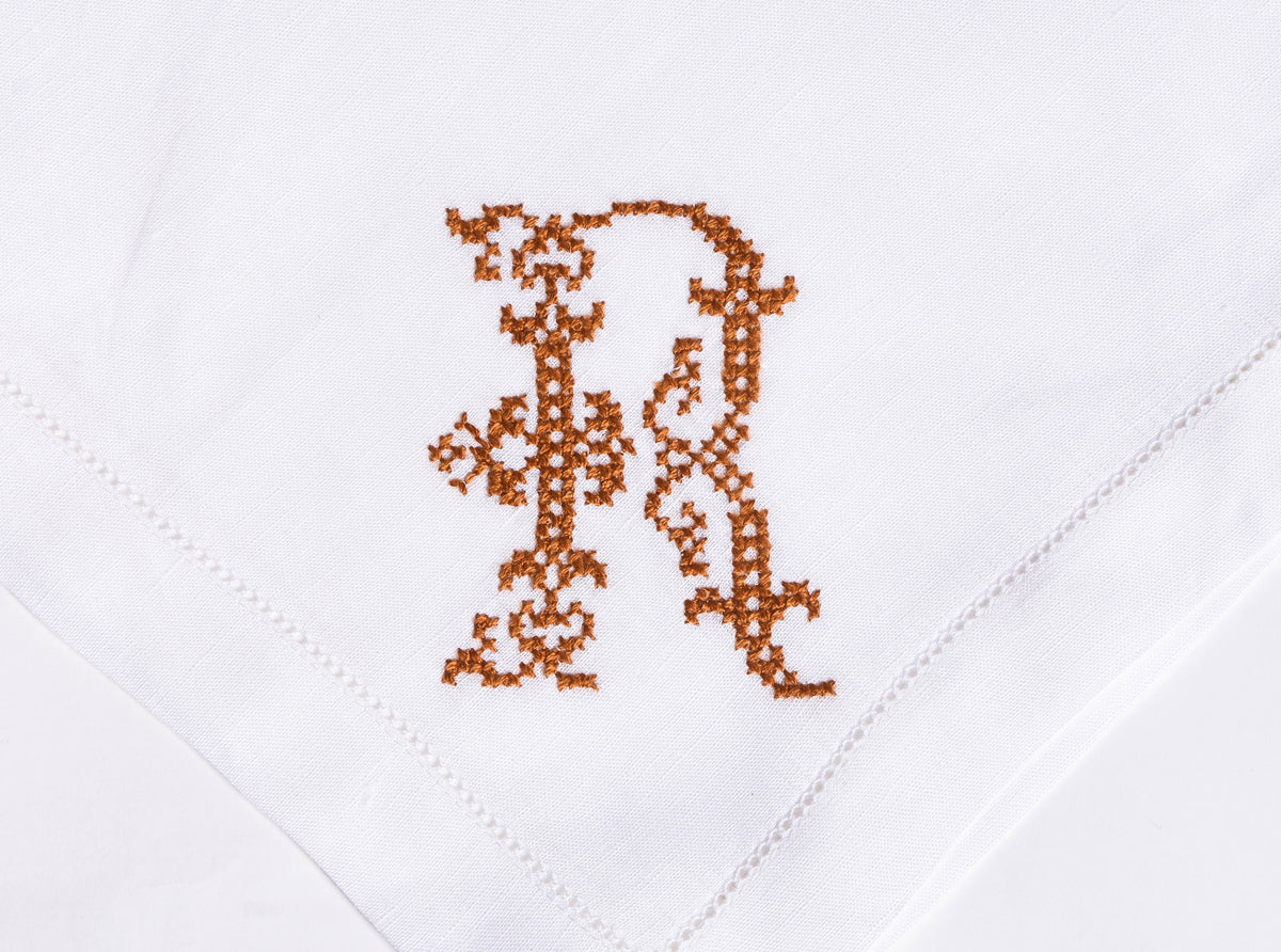 Set of 6 Monogram Napkins