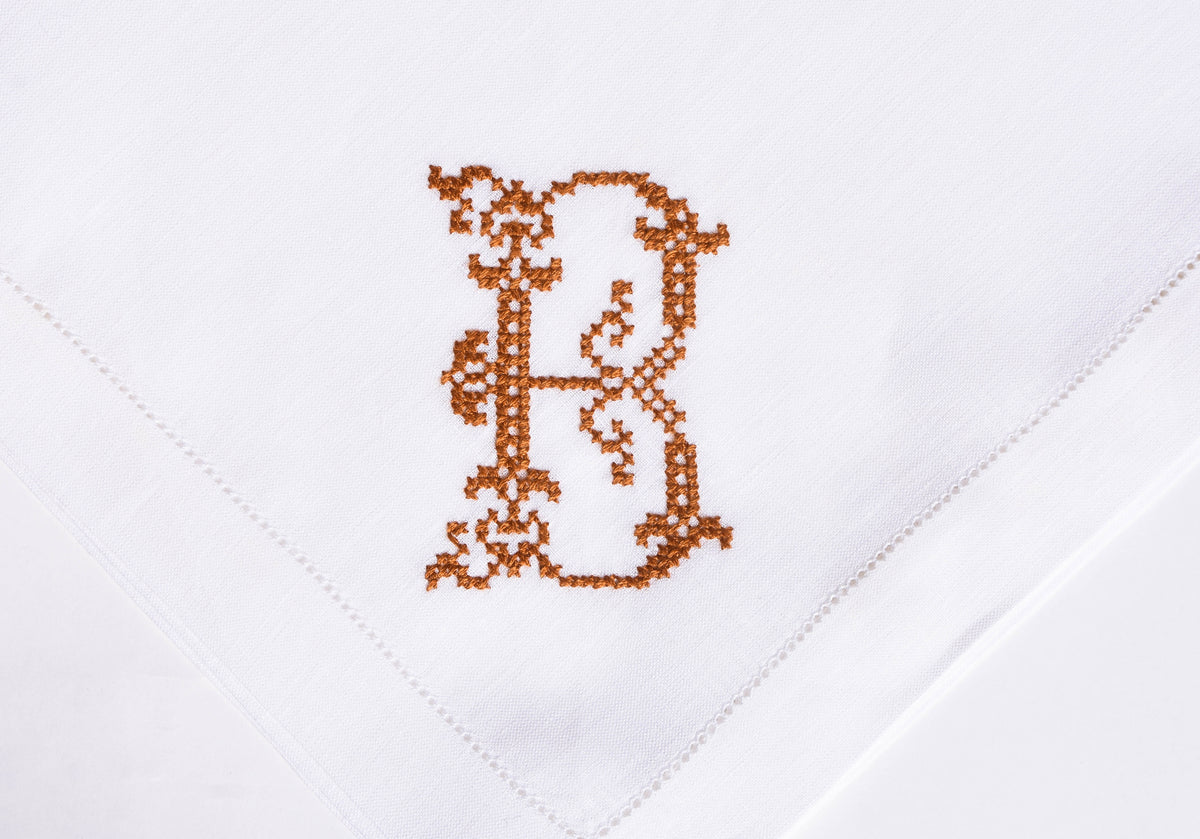 Set of 6 Monogram Napkins