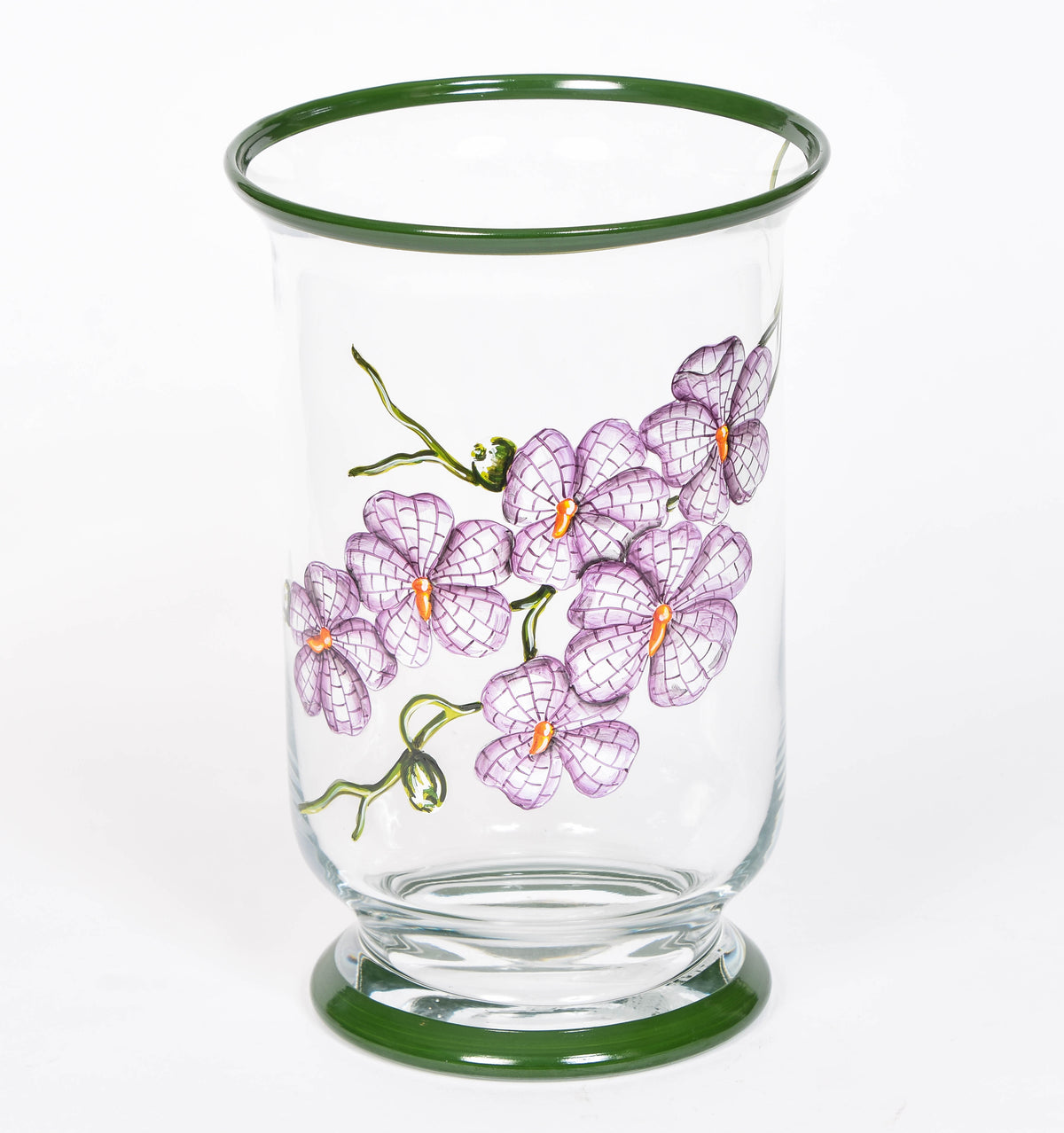 Orchid Hurricane Lamp