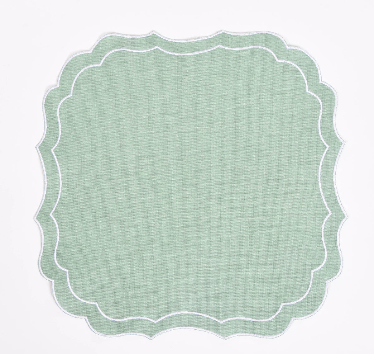 Krinkle Waxed Linen Placemat
