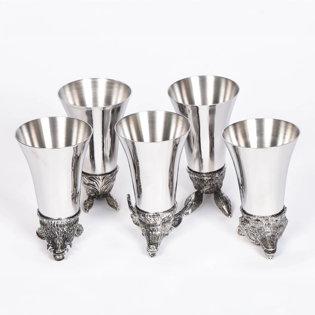 Stainless Steel Stirrup Cups
