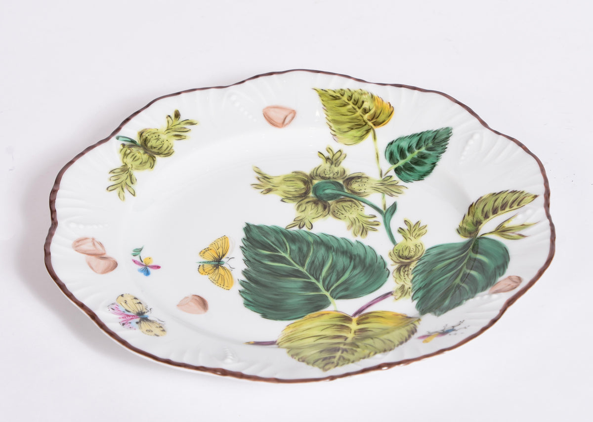 Set of 12 Pinto Feuillages Plates