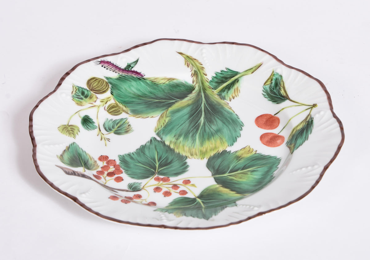 Set of 12 Pinto Feuillages Plates