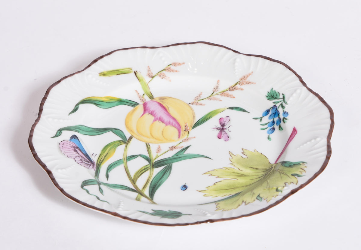 Set of 12 Pinto Feuillages Plates