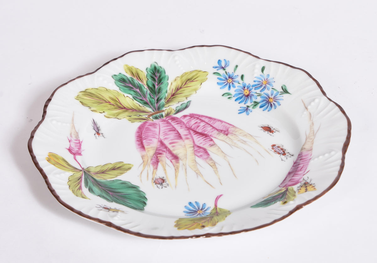 Set of 12 Pinto Feuillages Plates