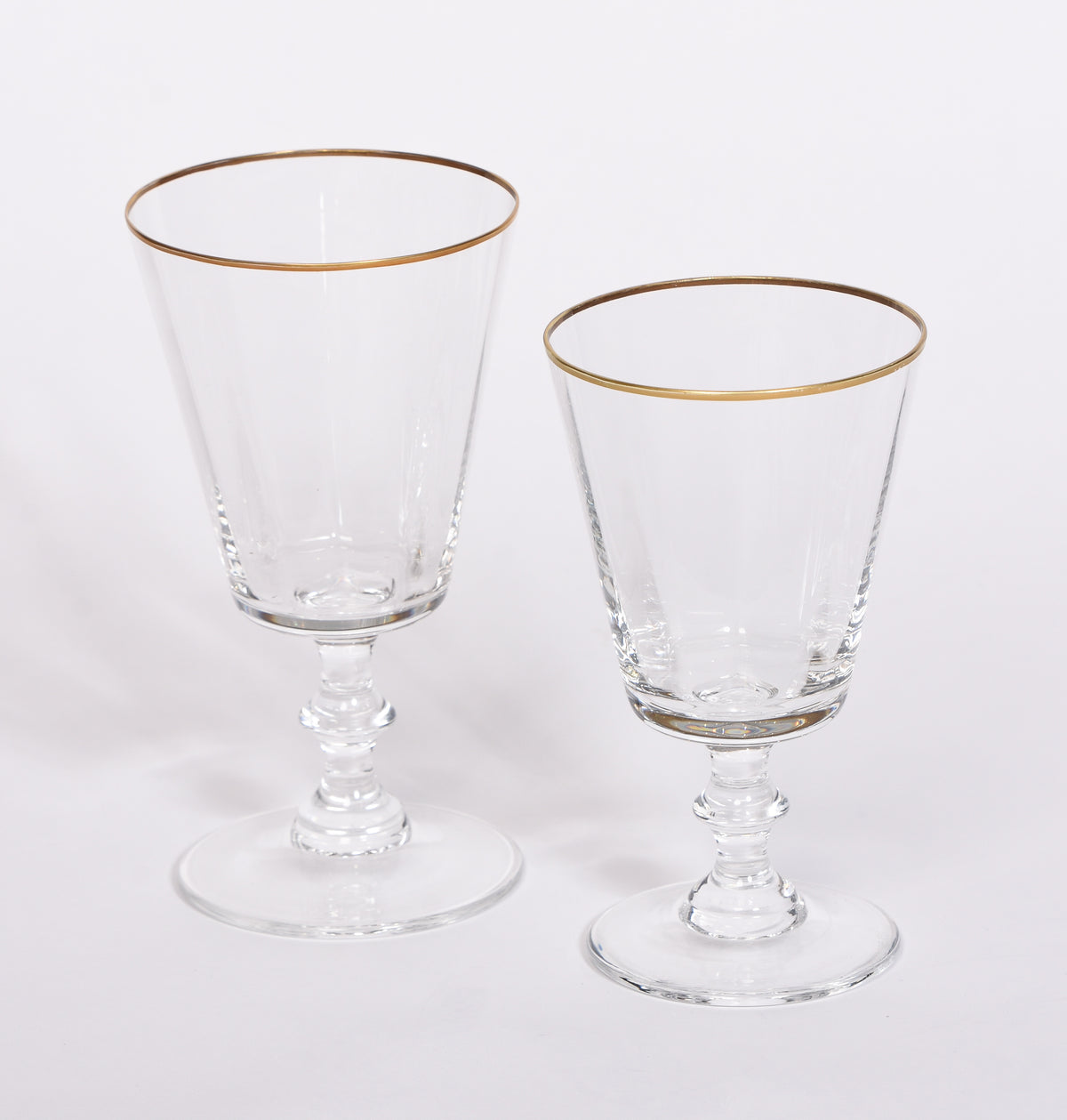 Gold Dipped Glasses