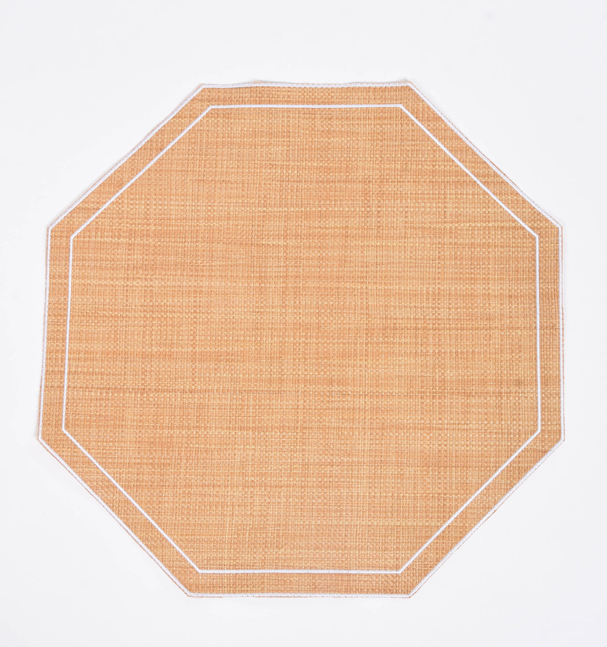 Octagon Waxed Linen Placemat
