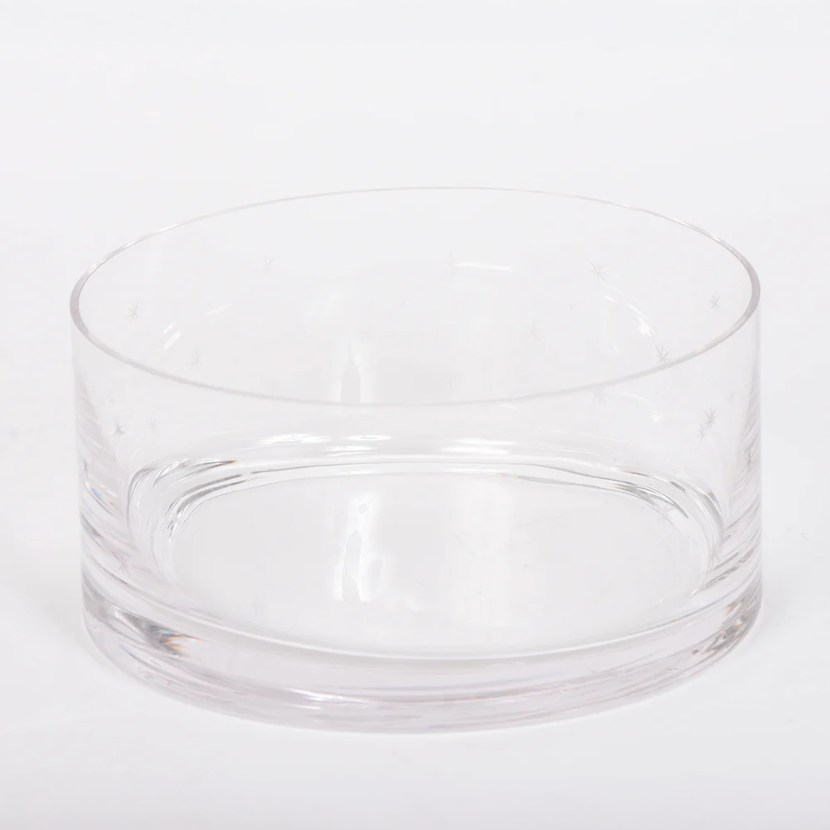 Crystal Dish with Star Design 