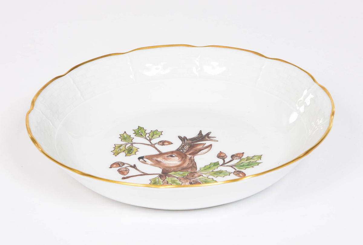 Set of 8 Forest and Mountain Plates