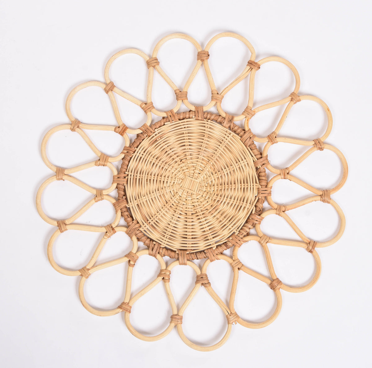Set of 6 Wicker Placemats