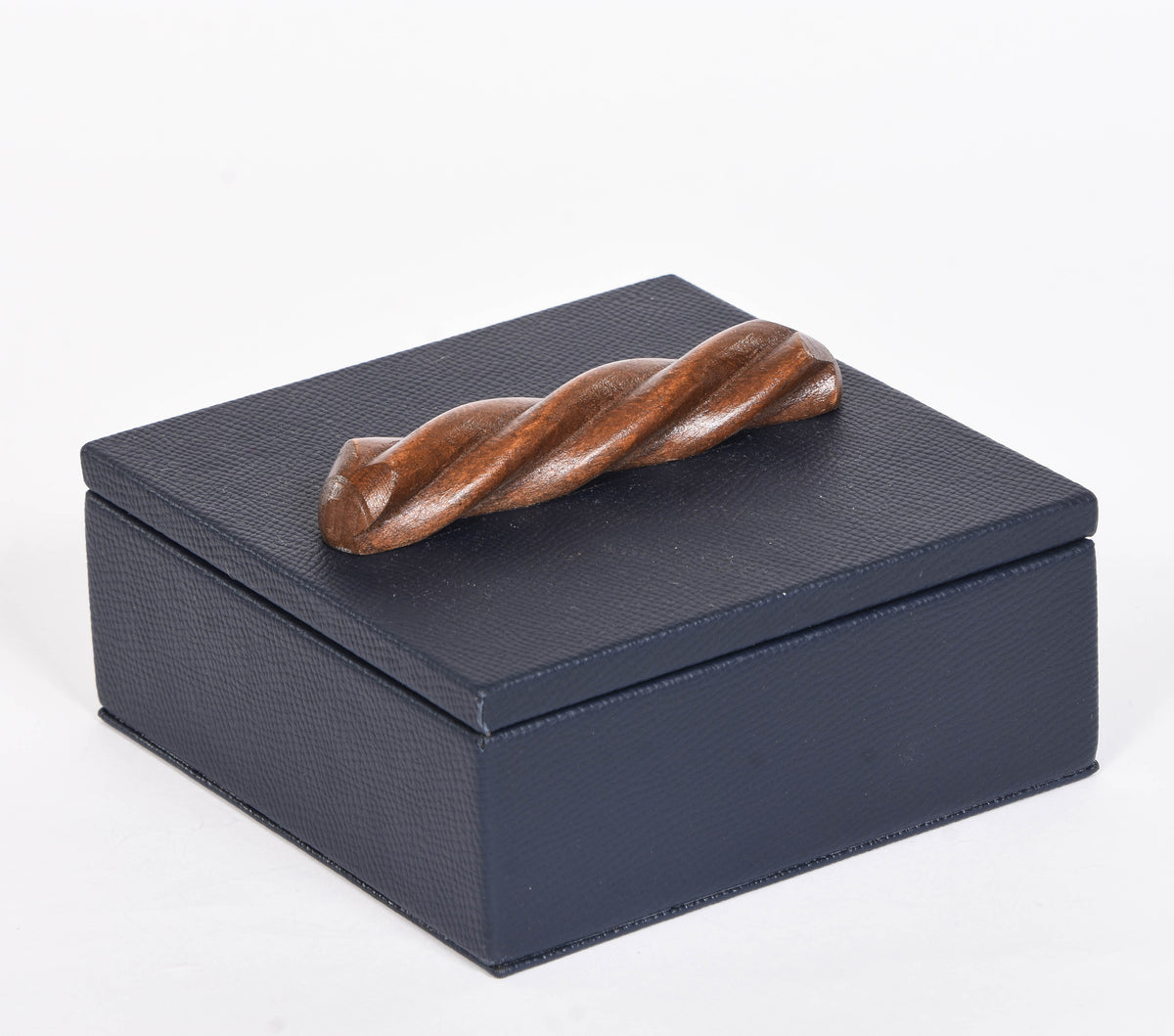 Square Box with Wooden Handle