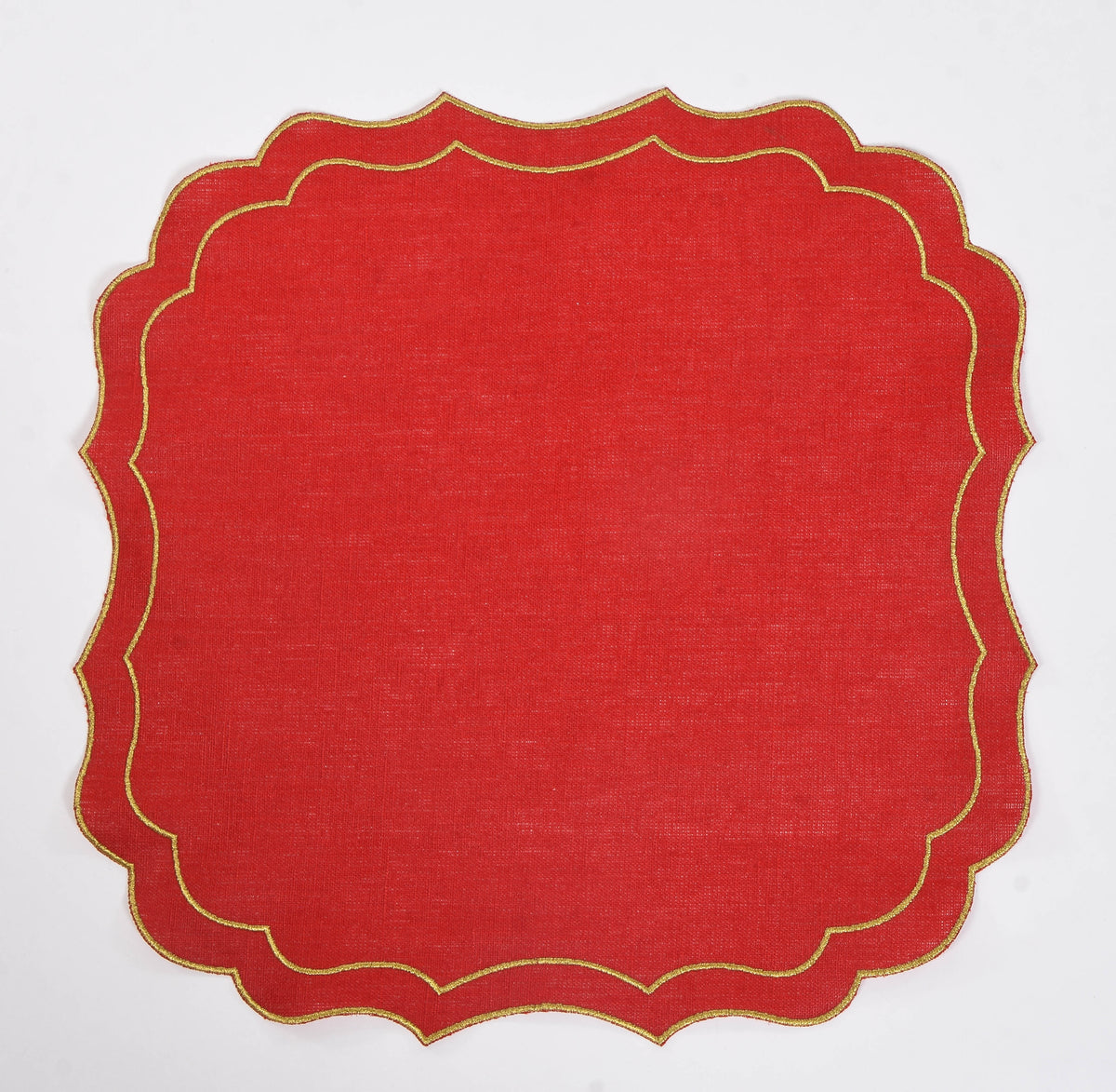 Krinkle Waxed Linen Placemat