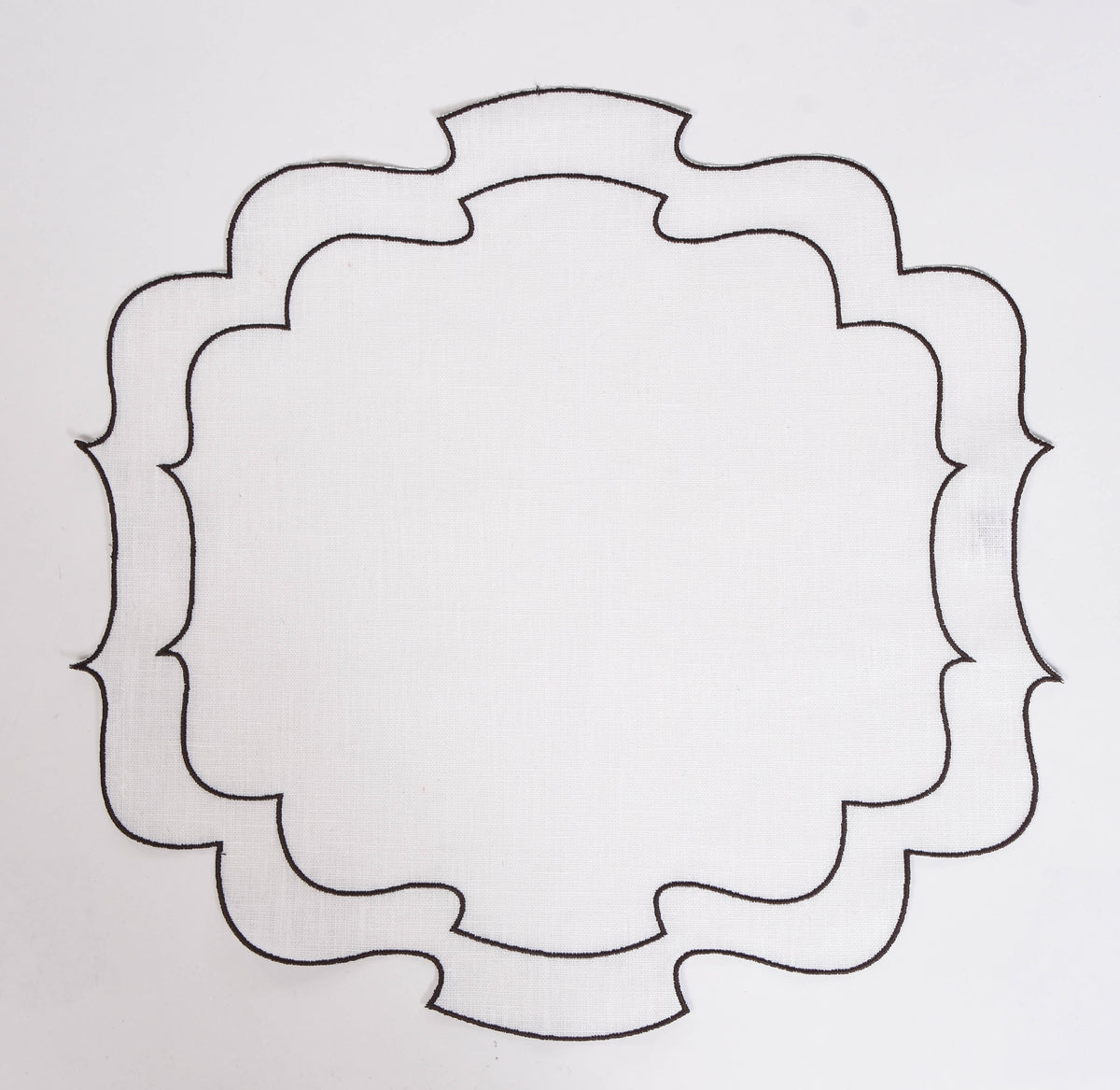 Curly Waxed Linen Placemat