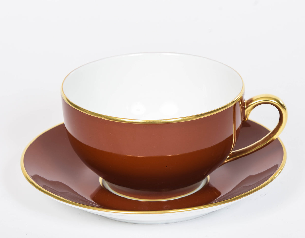Sous le Soleil Breakfast Cups and Saucers