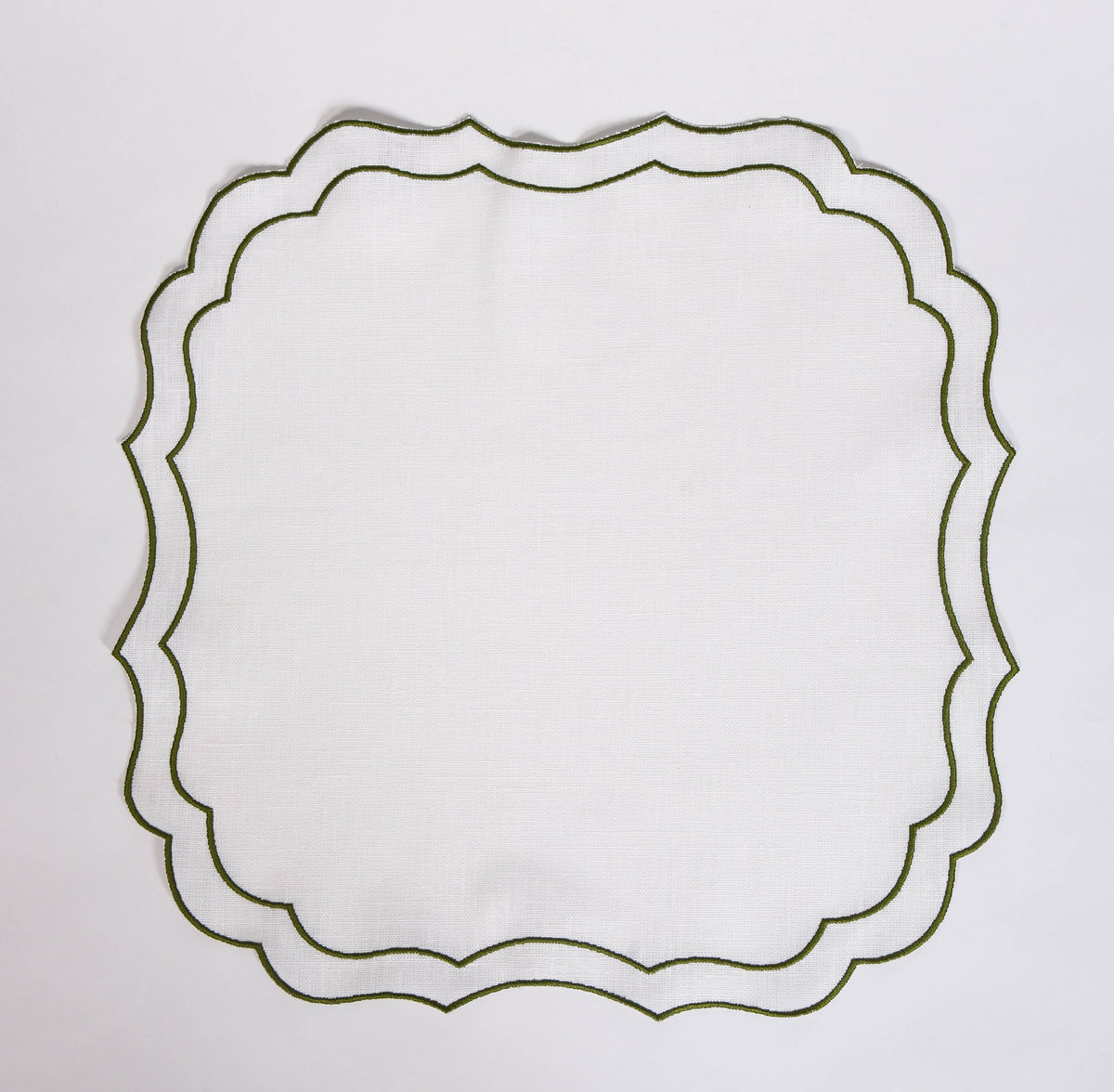 Krinkle Waxed Linen Placemat