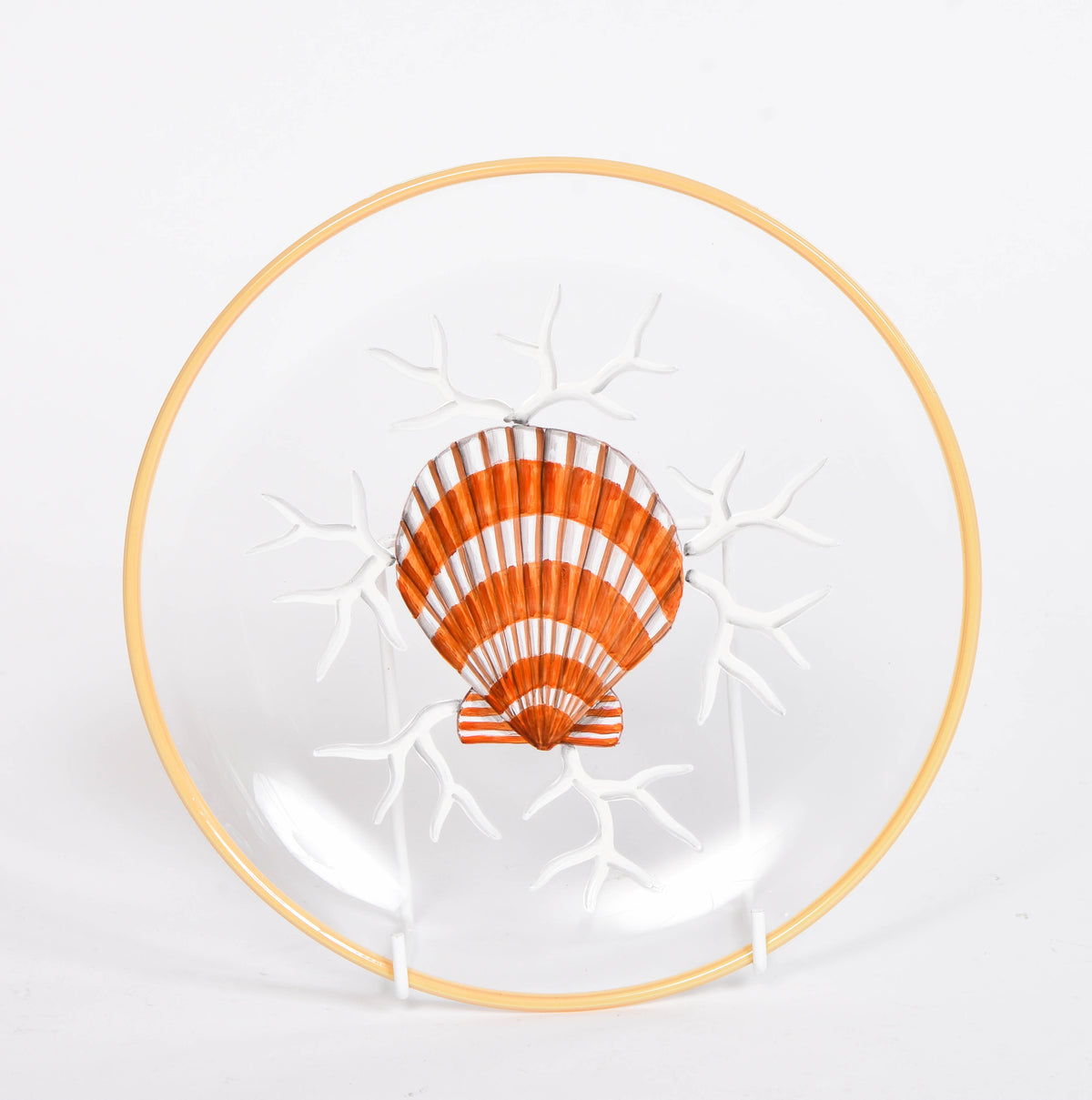 Set of 6 Coquillages Dessert Plates