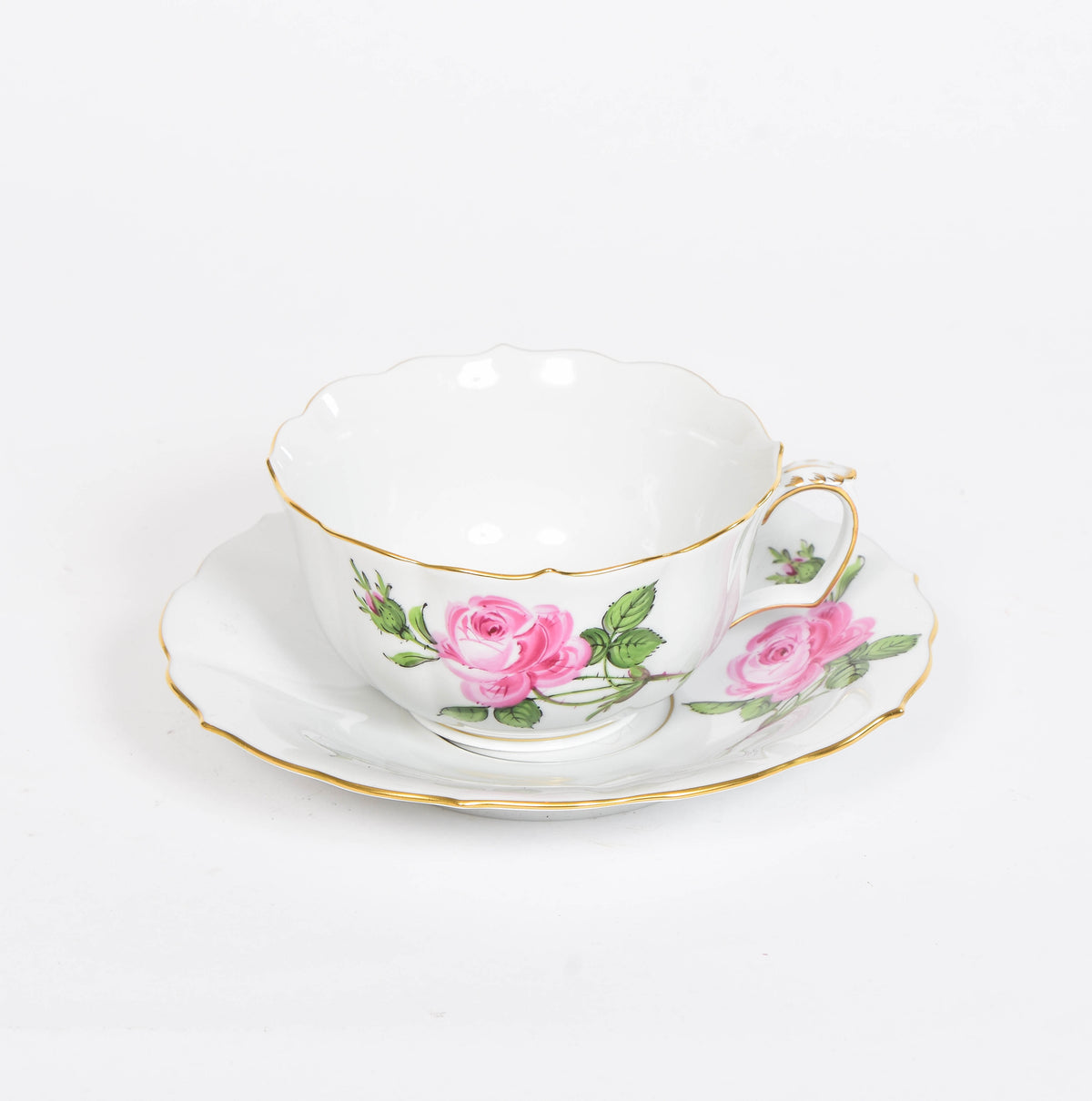 Meissen Hand Painted Rose Collection