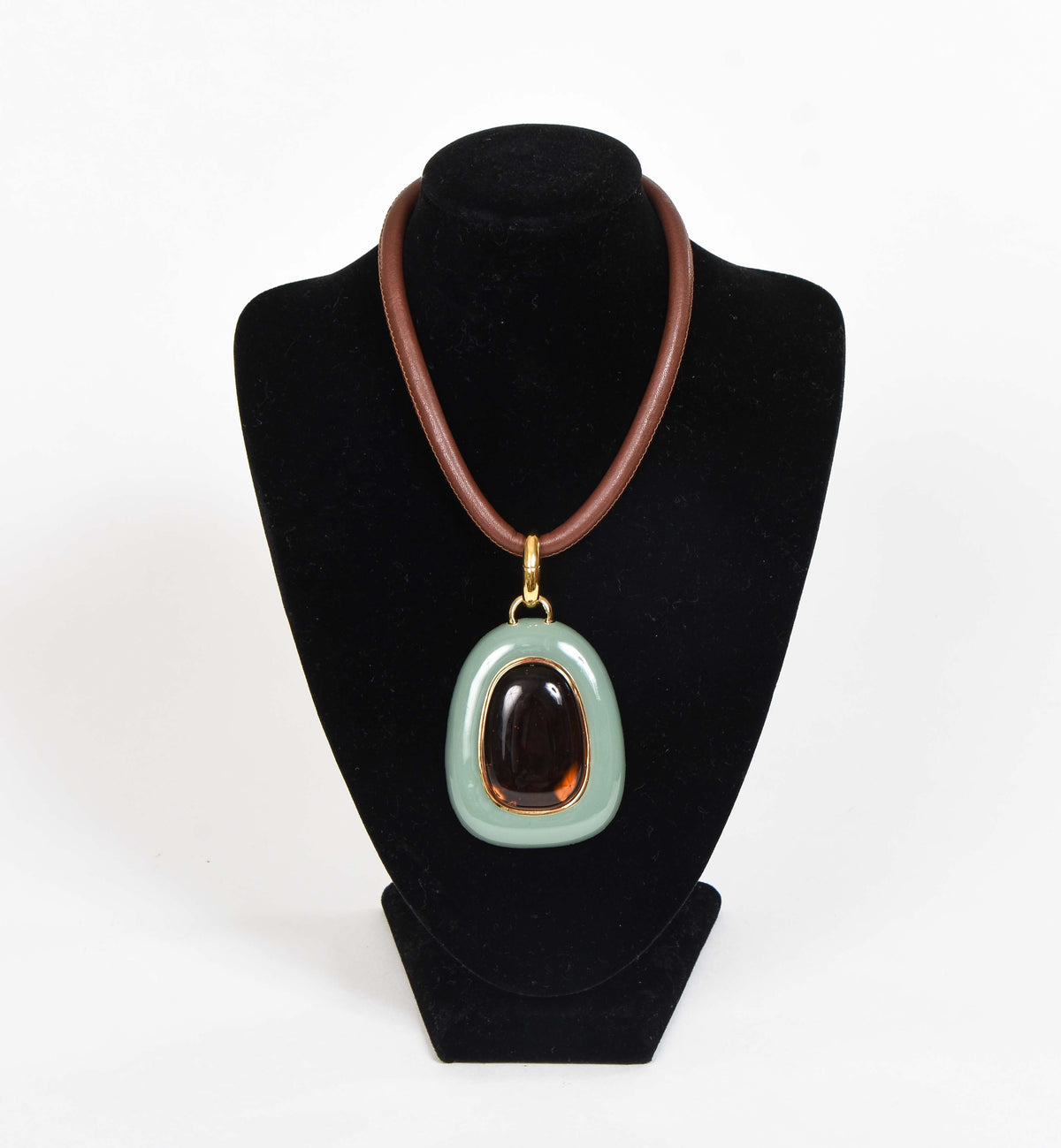 Palwer Pear Murano Pendant