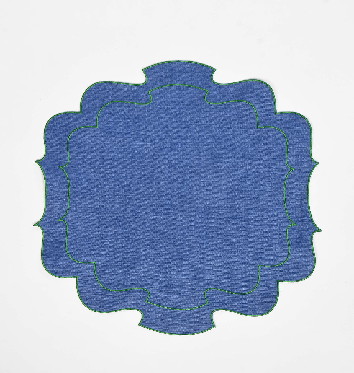 Curly Waxed Linen Placemat