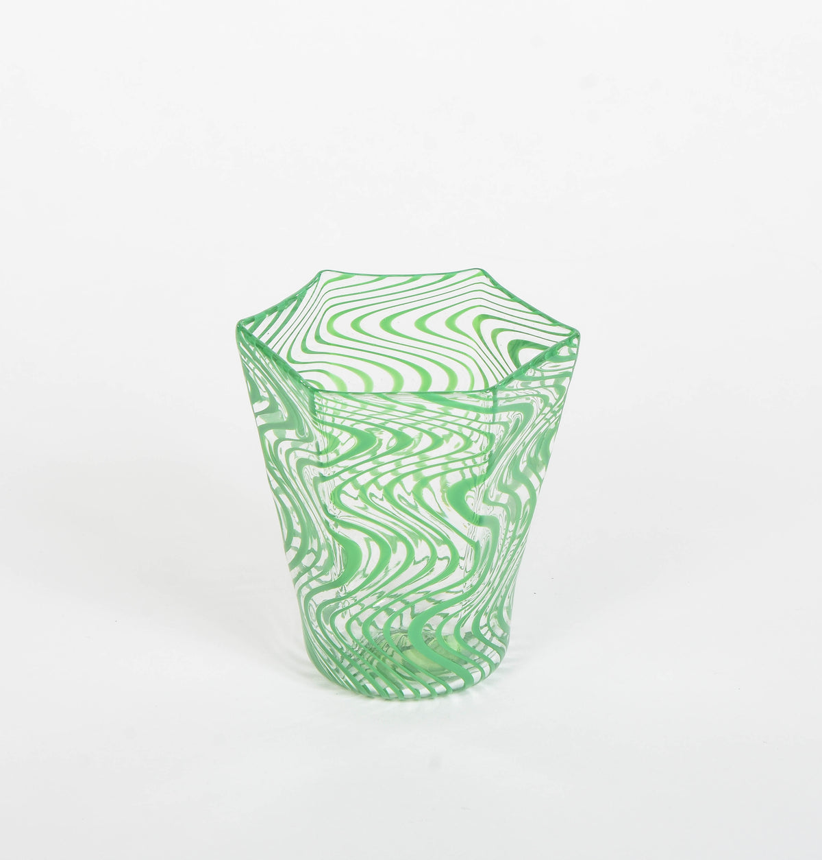 Wig Wag Hexagonal Glass