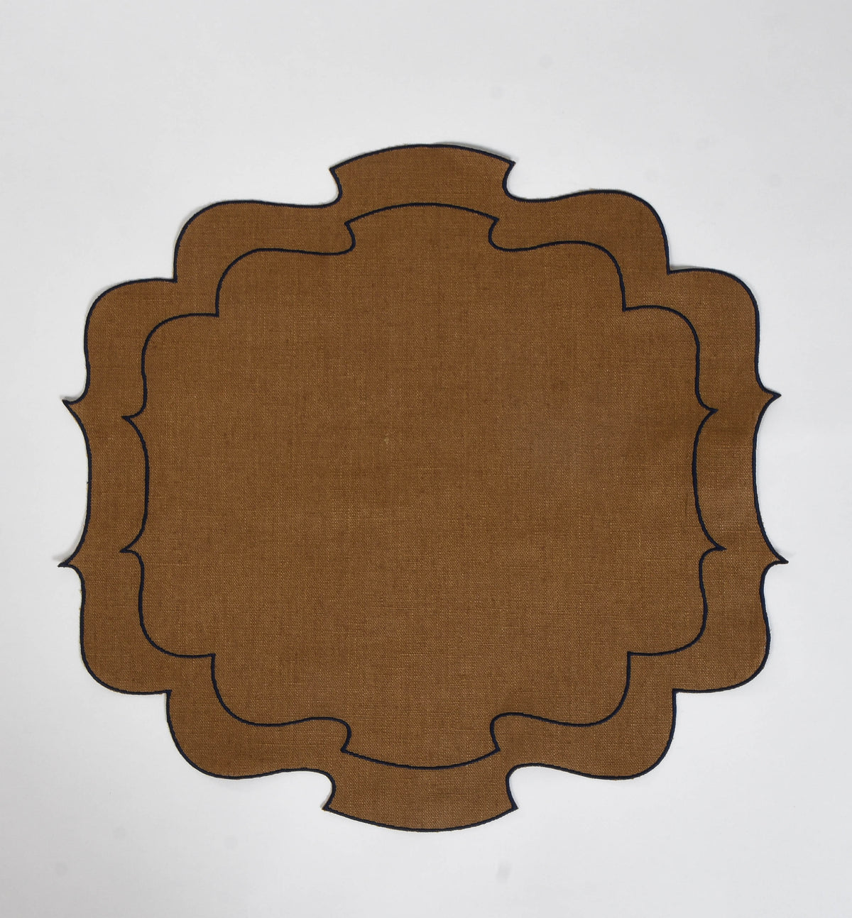 Curly Waxed Linen Placemat
