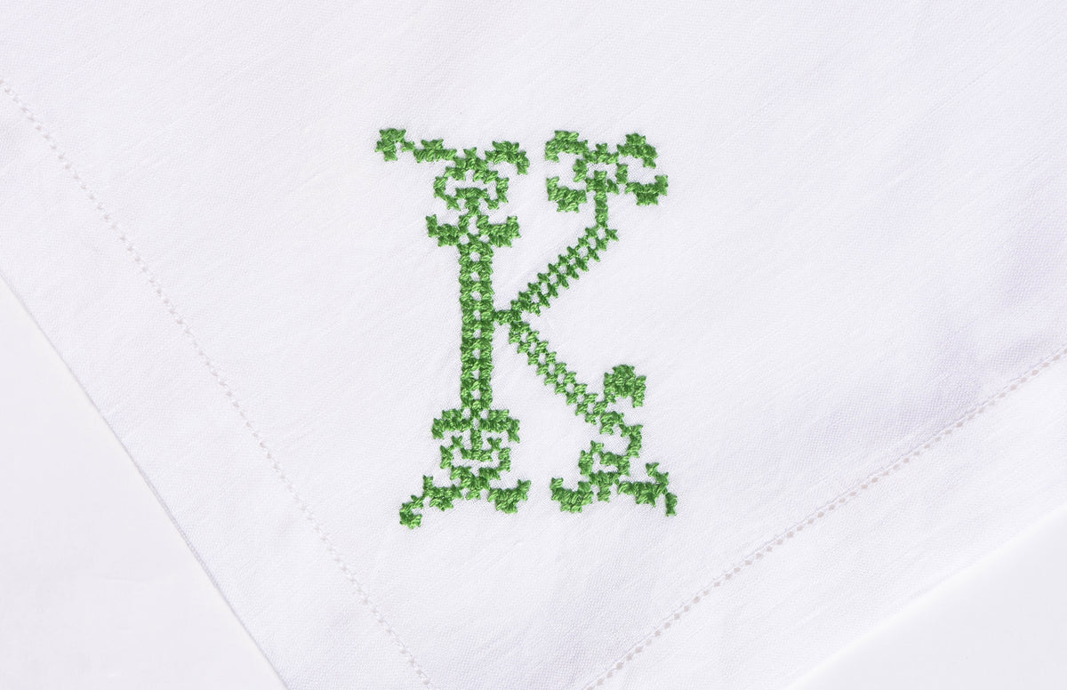 Set of  6 Monogram Napkins