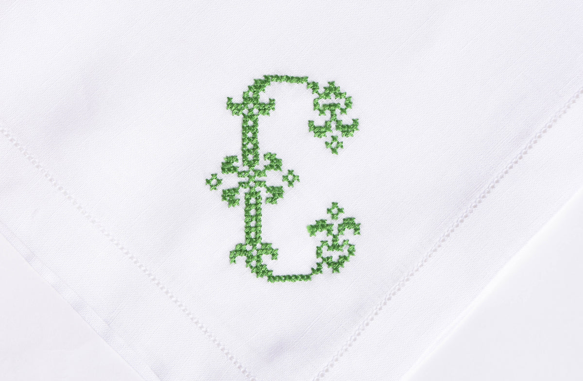 Set of  6 Monogram Napkins