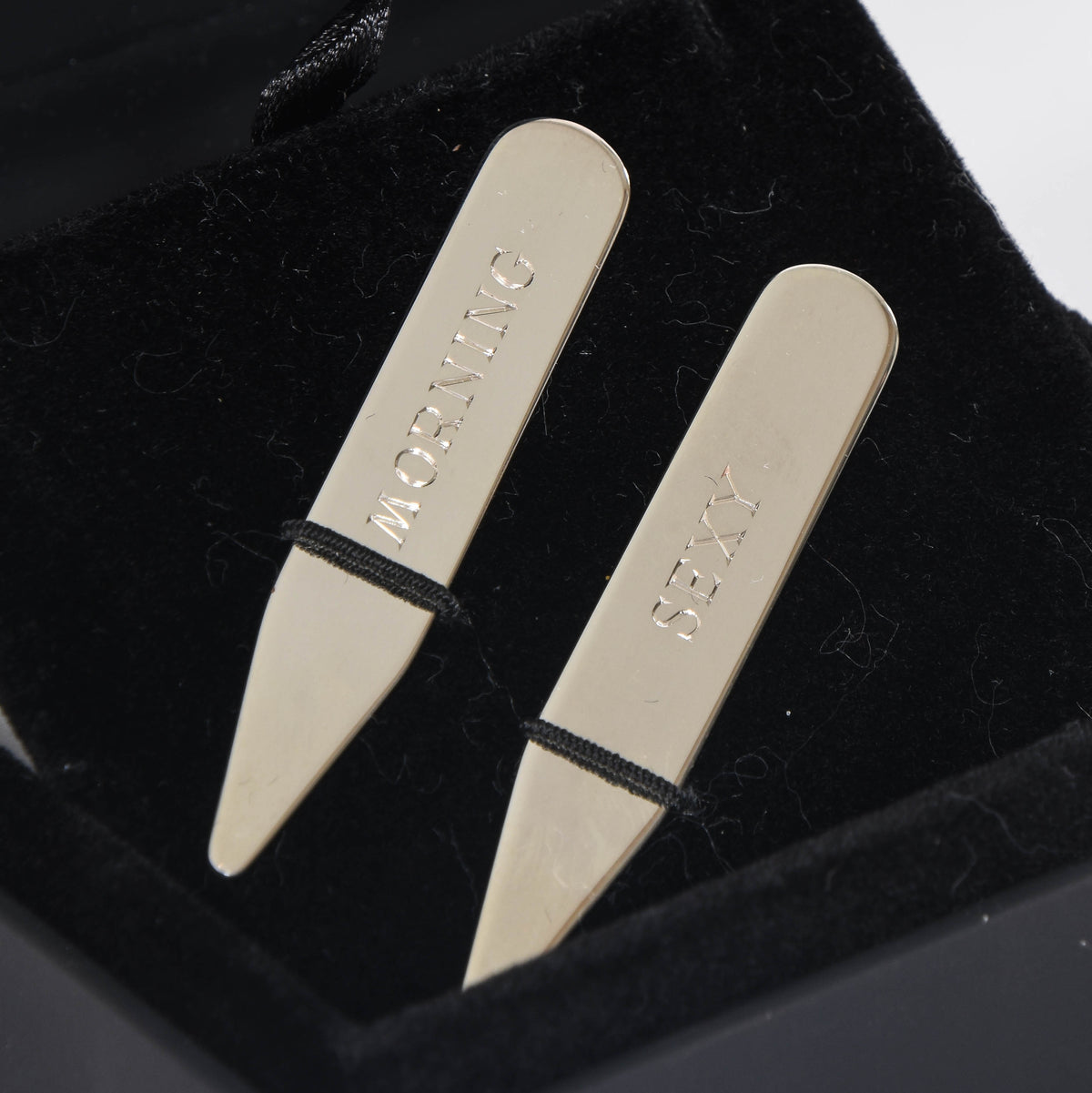 Silver Collar Stays