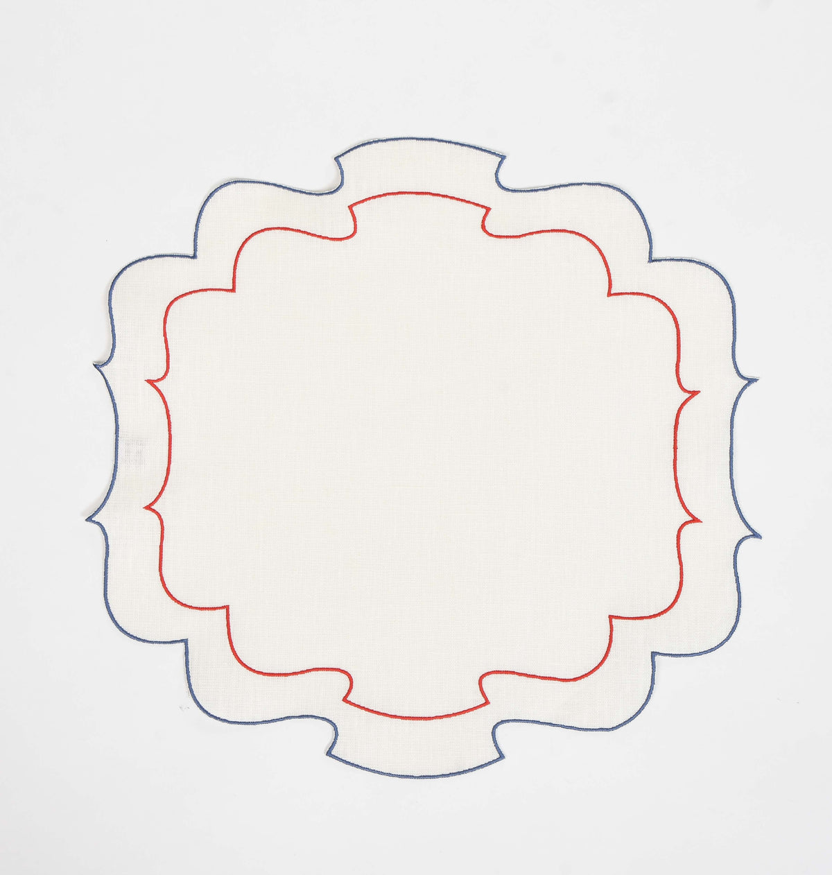 Curly Waxed Linen Placemat