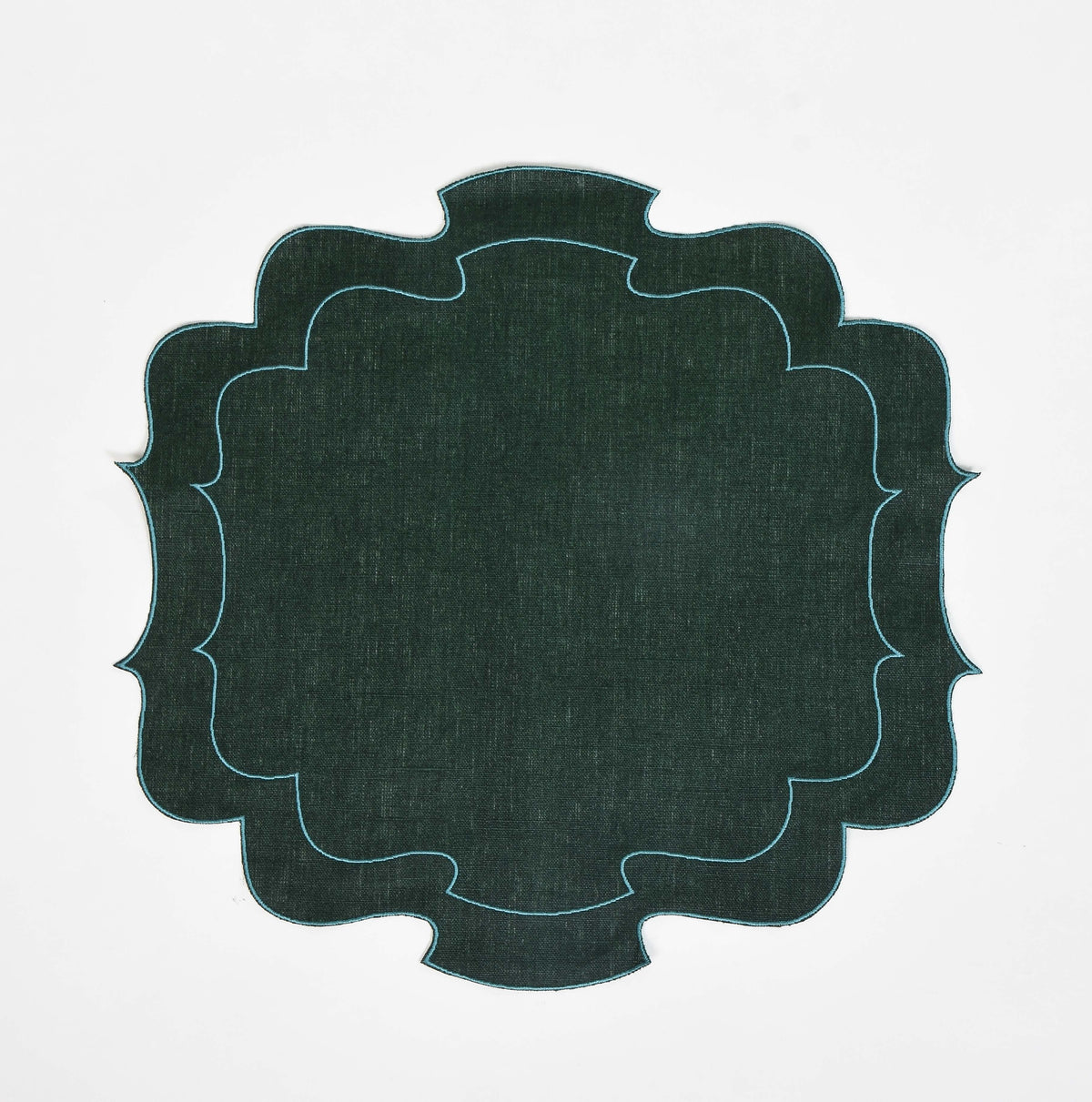 Curly Waxed Linen Placemat