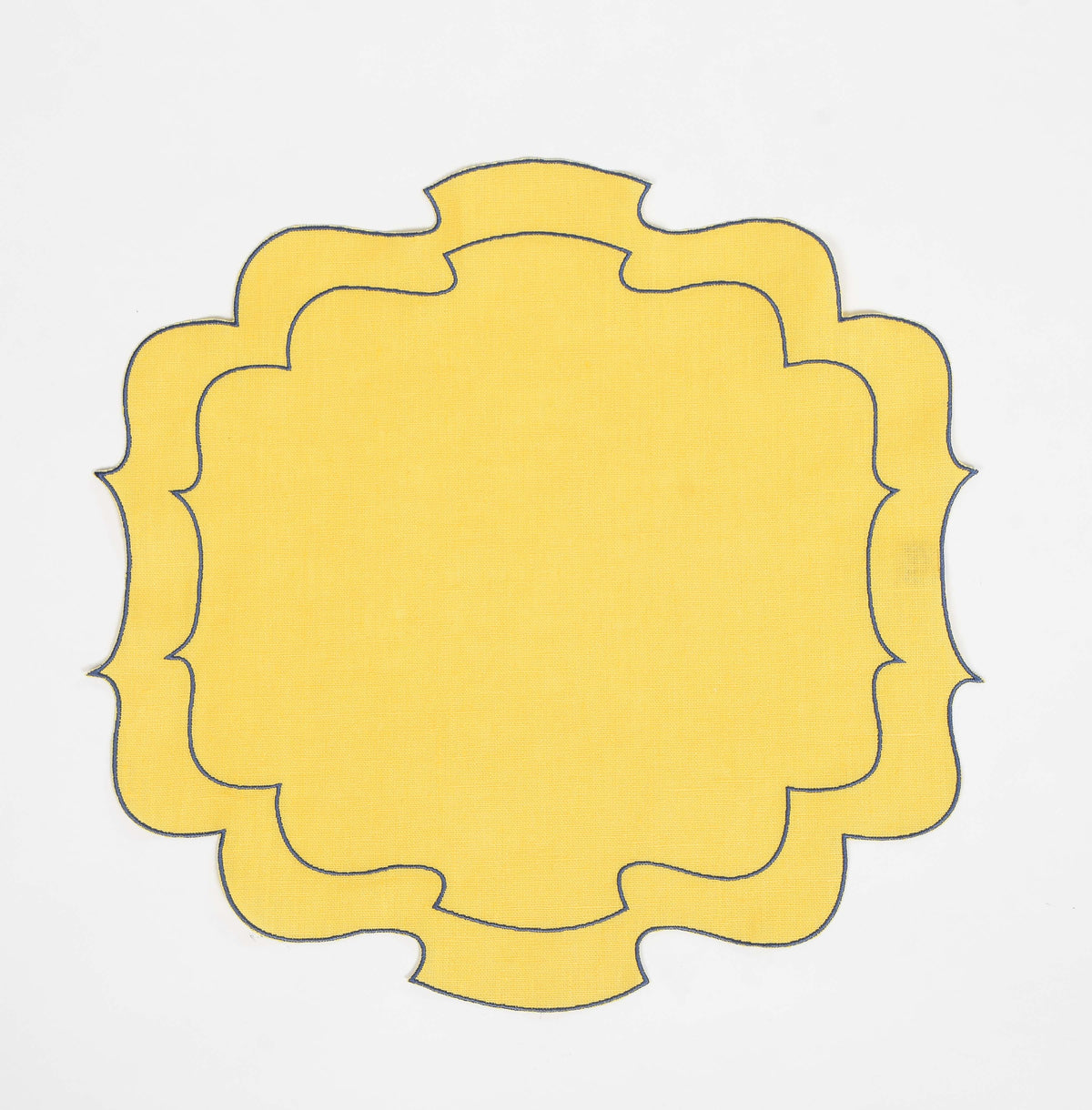 Curly Waxed Linen Placemat