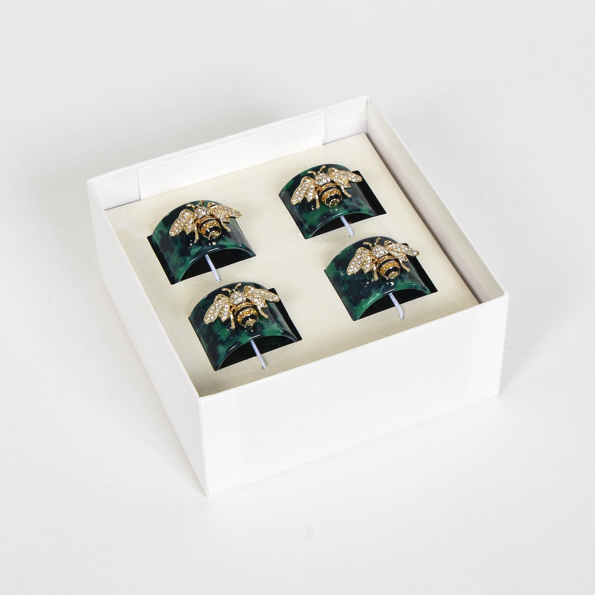Stripy Bee Napkin Rings