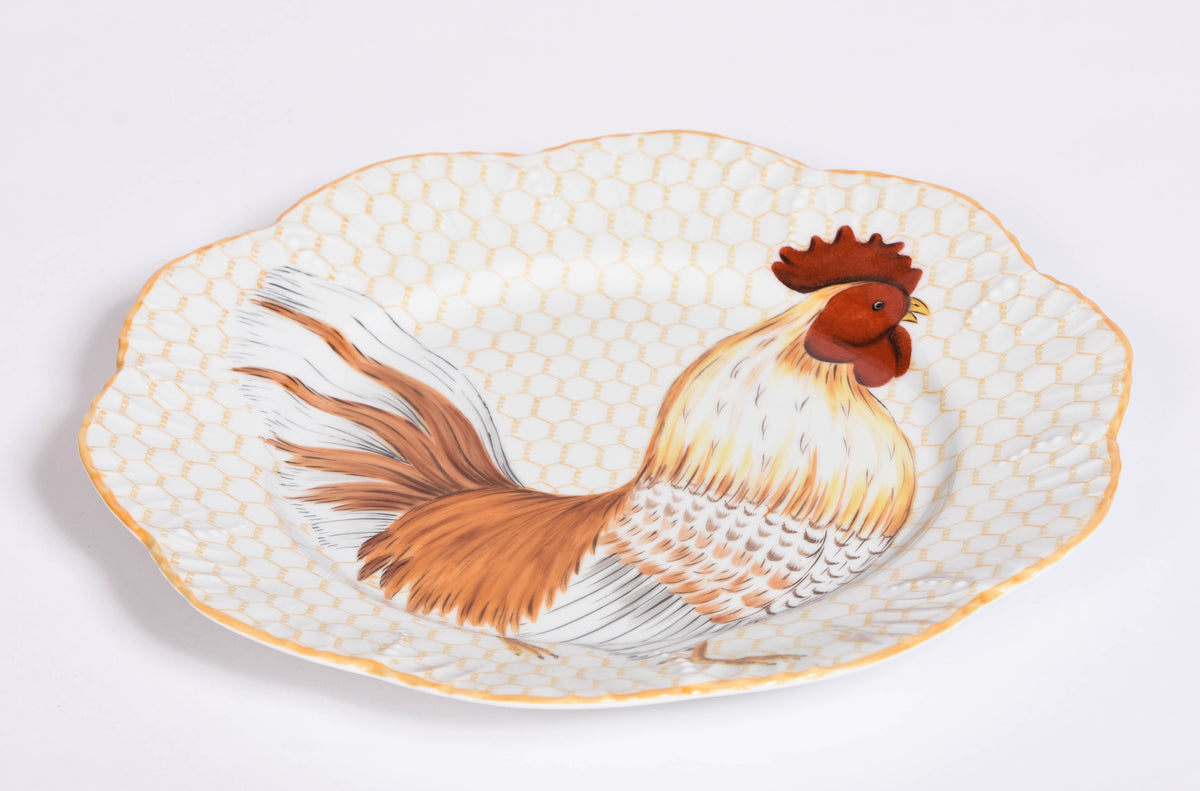 Set of 6 Pinto Plumes Dinner Plates