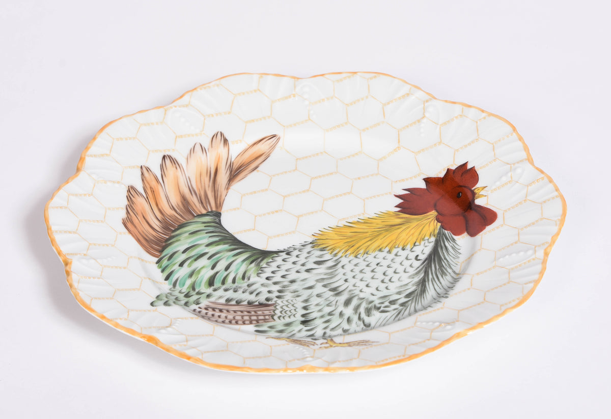 Set of 6 Pinto Plumes Dinner Plates