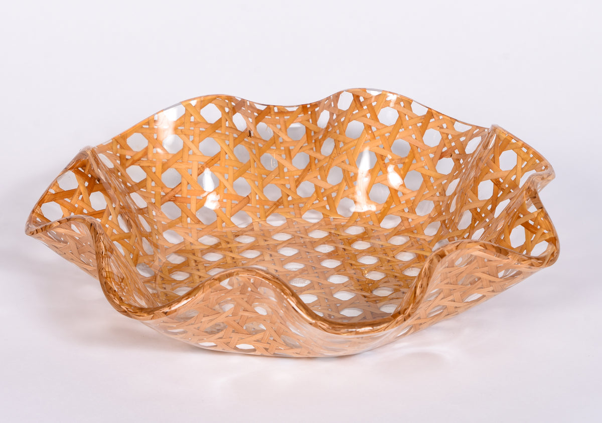 Rattan Serving Bowls